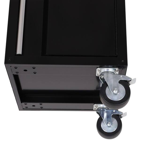 Husky Modular 20 in. W Standard Duty 3-Shelf Black Side Tool Husky Modular 20 in. W Standard Duty 3-Shelf Black Side Tool
