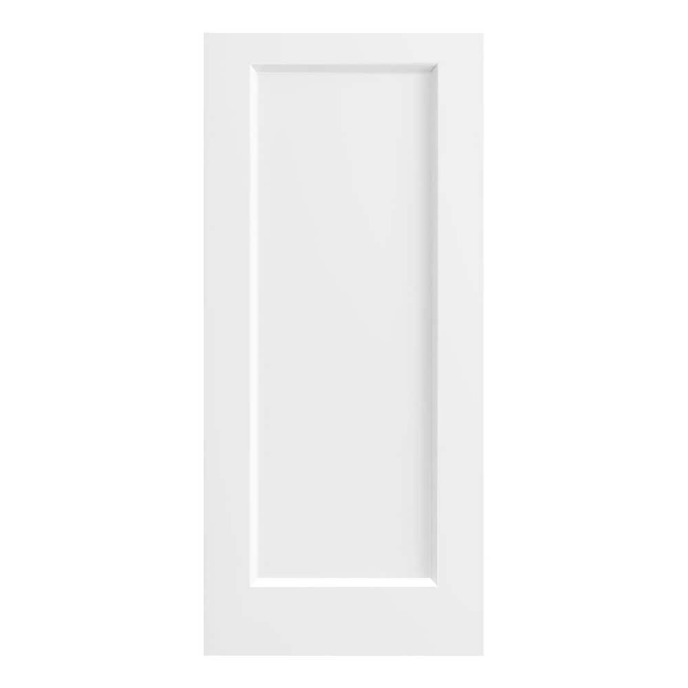 36 in. x 80 in. 1 Panel Hollow Core White Primed MDF Multi-usage Interior Door Slab without Hardware price history on PriceWatchPro