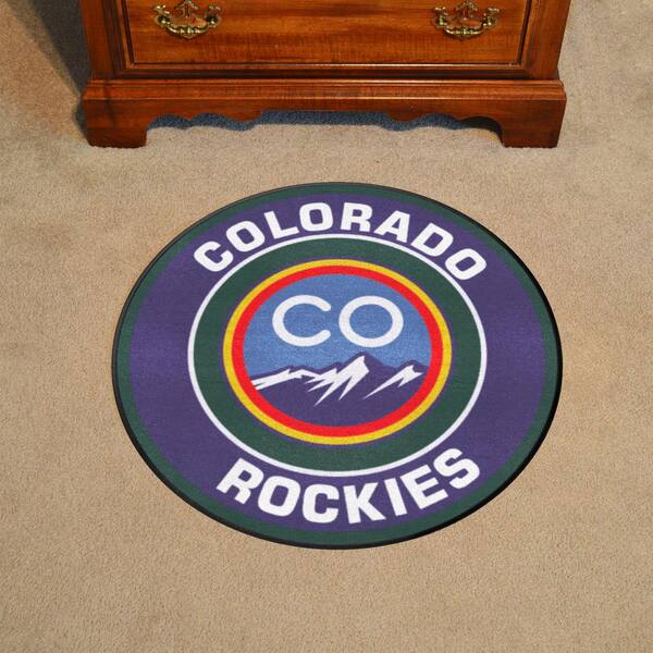 MLB 5' x 6' Colorado Rockies Tailgater Rug