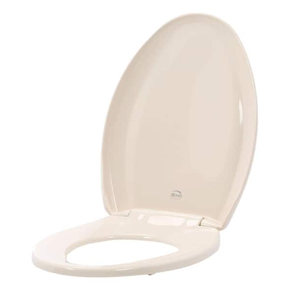 Have A Question About Bemis Slow Close Sta Tite Elongated Closed Front Toilet Seat In Bone Pg 1 The Home Depot - How To Fix Bemis Soft Close Toilet Seat