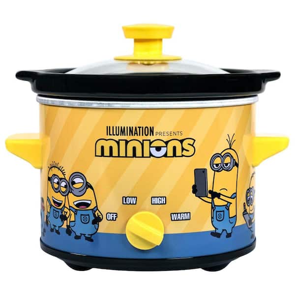 2 qt. Despicable Me Minions Yellow Slow Cooker