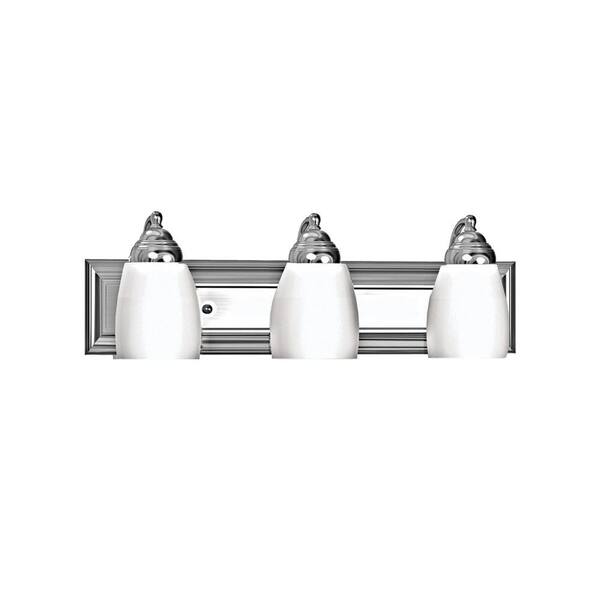 Marquis Lighting 3-Light Satin Chrome Sconce