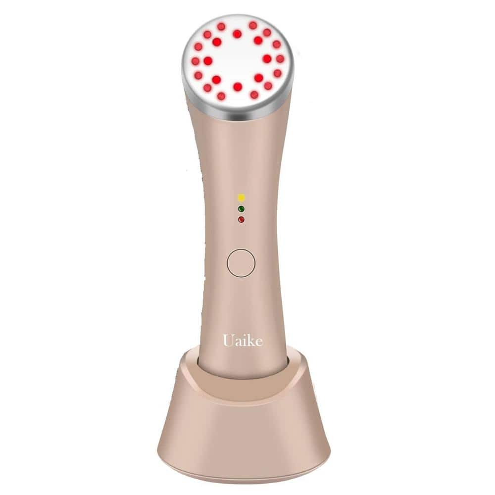 Aoibox Beauty Handy Skin Tightening Machine with Red LED Light Therapy in  Pink SNPH020IN293 - The Home Depot