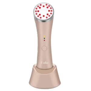 Beauty Handy Skin Tightening Machine with Red LED Light Therapy in Pink