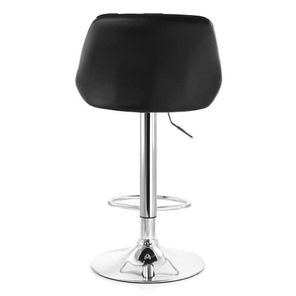 Black and white discount striped bar stools