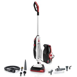Steam Complete Pet Corded Steam Mop, Steam Cleaner with Multi-Purpose Handheld Steamer for Tile and Hard Floor in White