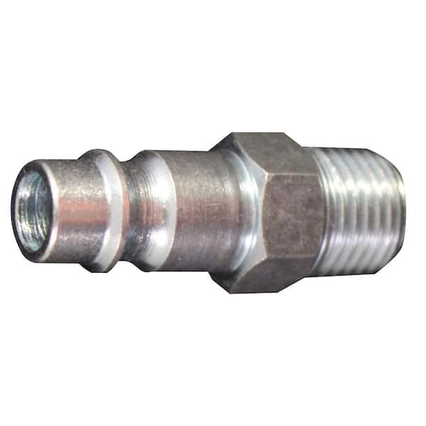 Milton Industries, Inc. 1/4 in. MNPT V Style High Flow Steel Plug