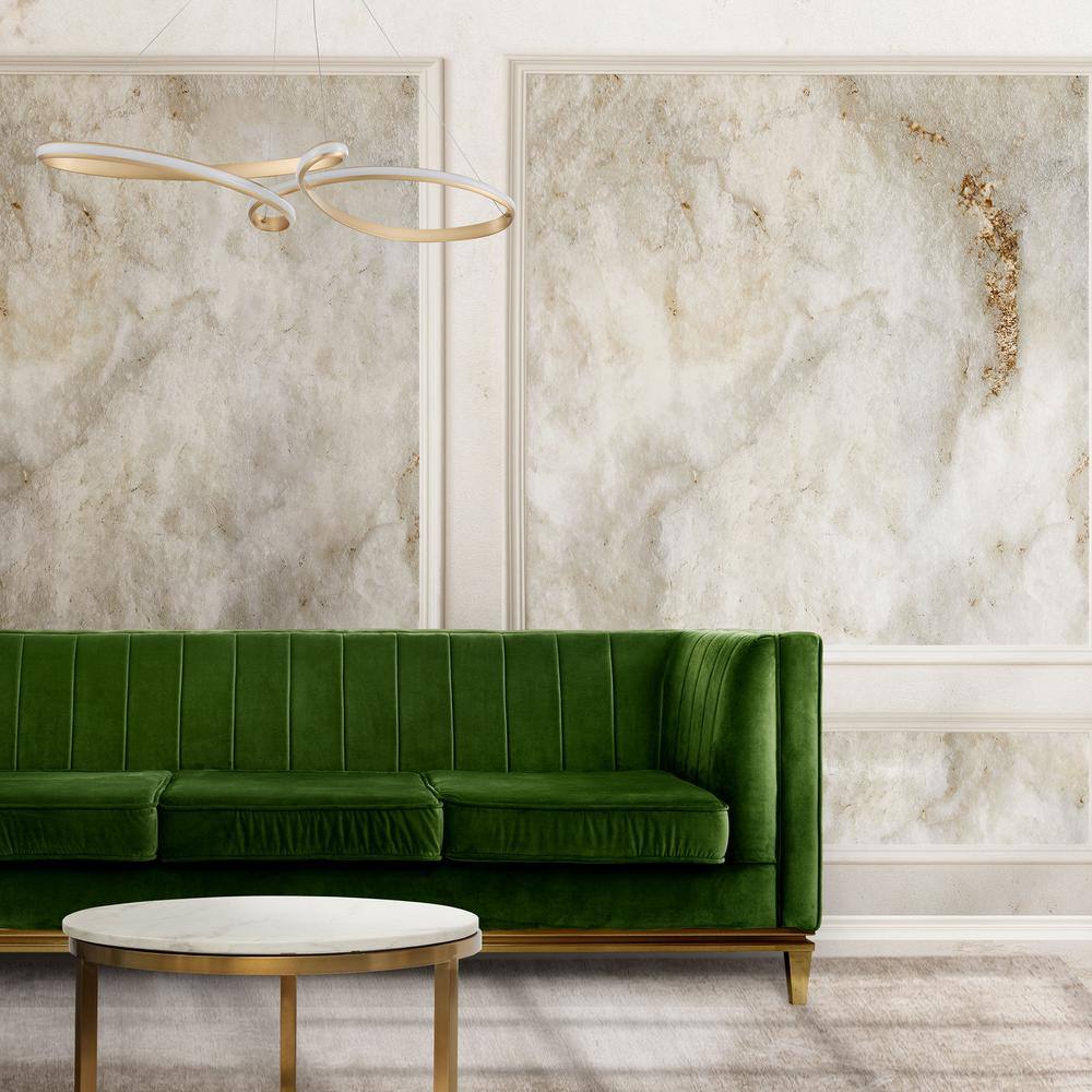 Nola Aged Brass 43.5'' LED Pendant Light