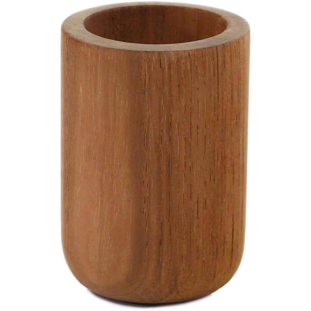 Manada Teak Kitchen Storage Cup Organizer