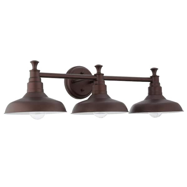 kimball 3 light vanity