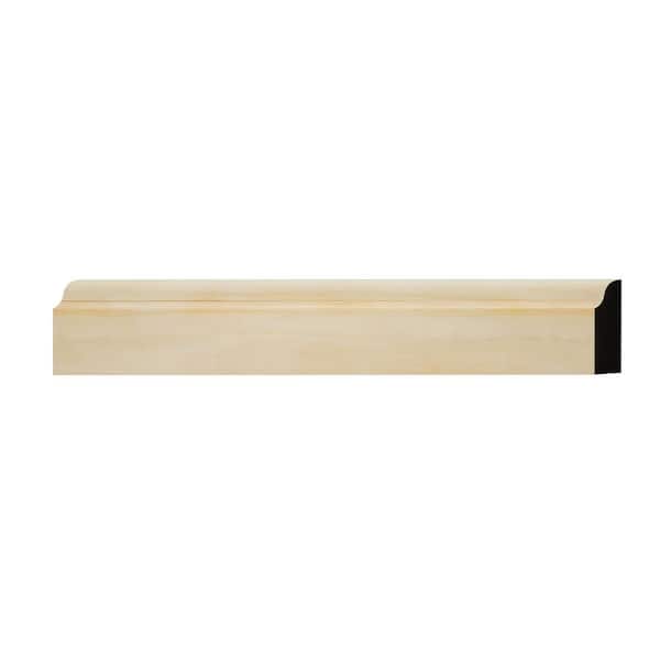 Ekena Millwork WM916 0.38 in. D x 1.25 in. W x 6 in. L Wood (Pine) Casing Sample