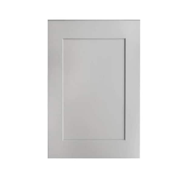 Bremen Shaker Gray Decor Door Panel 24 in. W x 30 in. H x 0.75 in. D