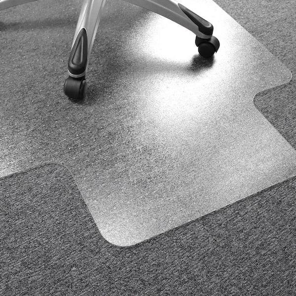 Cleartex Advantagemat PVC Clear Chair mat for Plush Pile Carpets