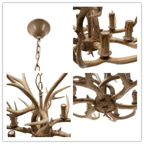 White River Home Antler Decor 5-Piece Set