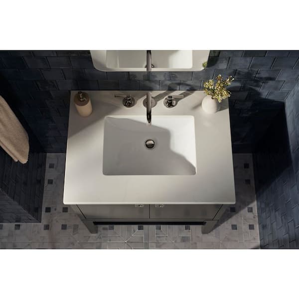 KOHLER Seagrove 37in. Single Sink Freestanding Light Clay