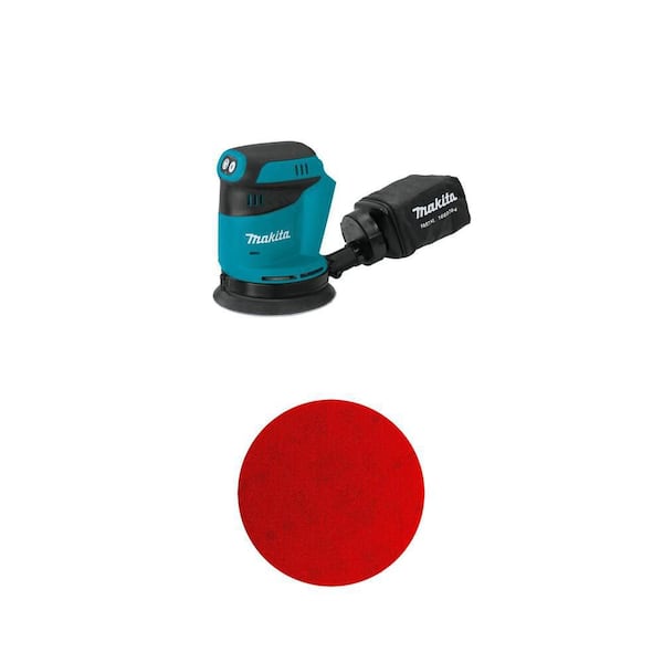 18V LXT 5 in. Cordless Random Orbit Sander and 5 in. SandNet Coated Assorted Disc (50-Pack)