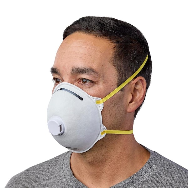 HDX N95 Disposable Respirator Valve Box (15-Pack) H950V - The Home