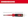 Milwaukee 8-in-1 1000V Insulated Slim-Tip Multi-Bit Screwdriver 48