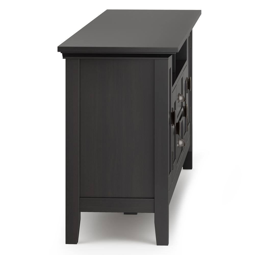 Redmond Hickory Brown Solid Wood 72" Extra Wide TV Media Stand