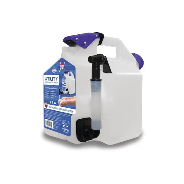 Dispensing Pitcher - 1 Quart - Poly - Screw Spout - High Density