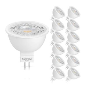 50-Watt Equivalent MR16 LED Light Bulb 2700K in Warm White (12-Pack)