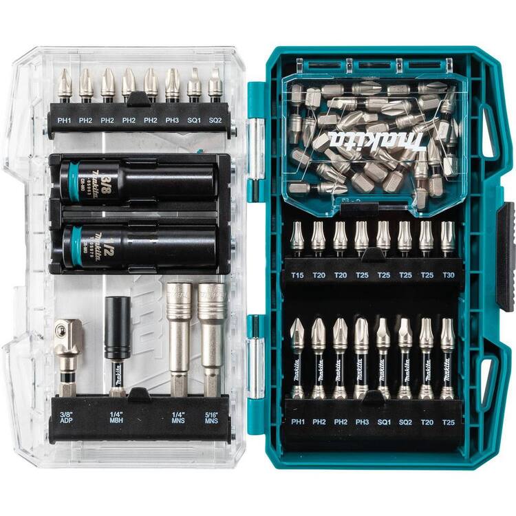 Makita IMPACT XPS Alloy Steel Impact Rated Screwdriver Drill Bit Set (50-Piece)