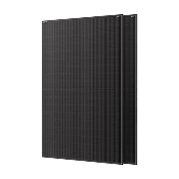 Bifacial 2-Piece 400-Watt 34V 16BB N-Type Monocrystalline 800W Solar Panel for Off-Grid RV, High Efficiency