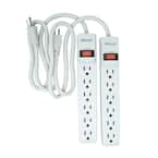 6-Outlet Power Strip (2-Pack)