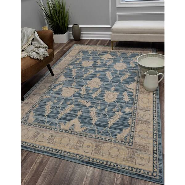Cosmopolitan Wilshire Arctic Blue, Wilshire Collection Rugs Picture Boxes