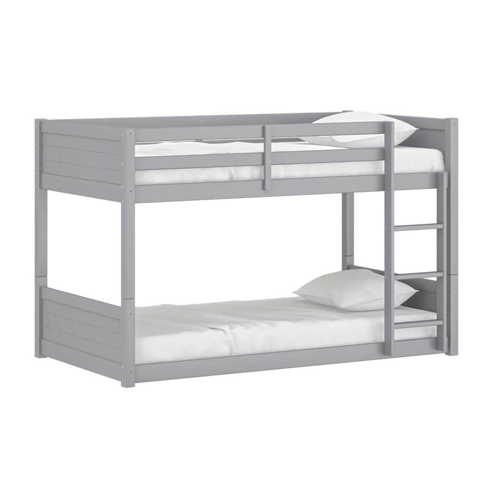 Hillsdale Furniture Capri Gray Twin Bunk Bed -  7174-311