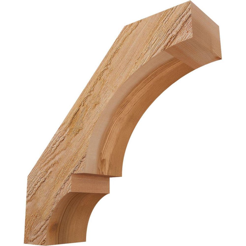 "4""W x 14""D x 14""H Balboa Rough Sawn Knee Brace, Western Red Cedar" price history on PriceWatchPro