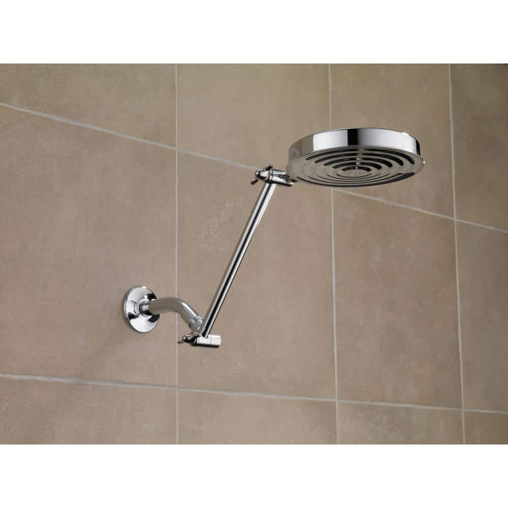 Chrome Adjustable 12-Inch Shower Arm Extension