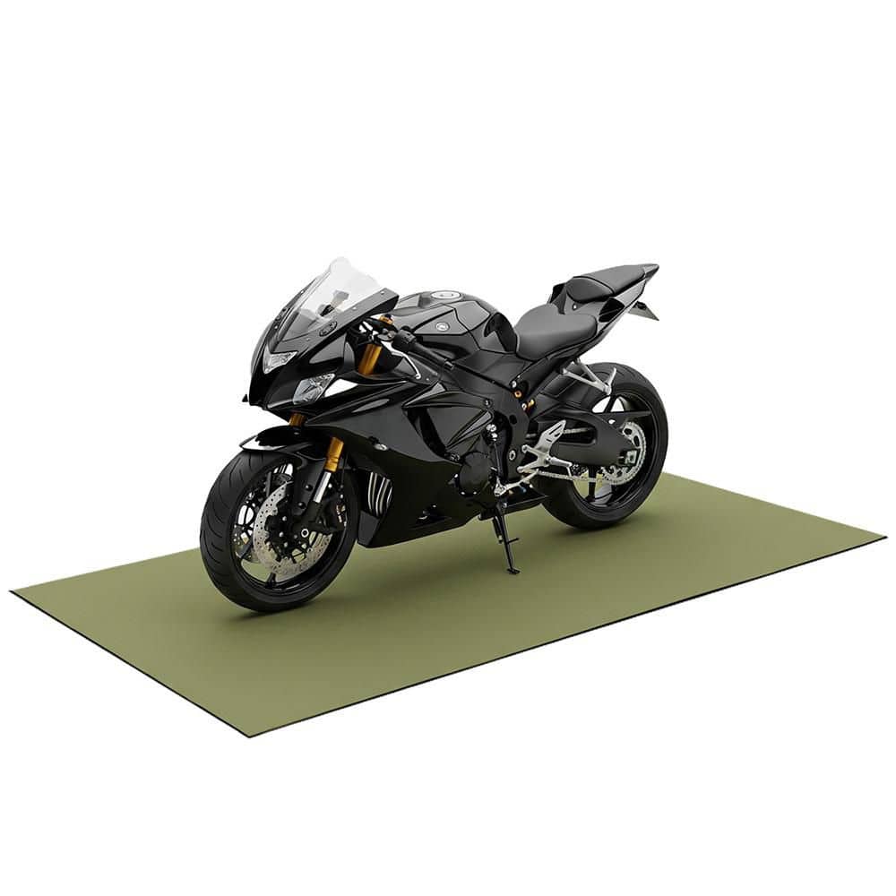 TFS-122 Motorcycle Mat-Light Gray-48 in. W x 96 in. L-0.2 in. Thick-Rubber Garage Floor Mat price history on PriceWatchPro