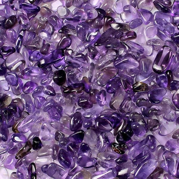 1 Ib. Purple Polished Gem Stones Rocks Crystals
