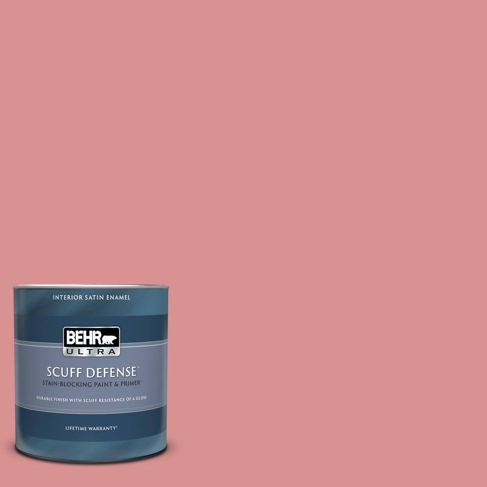 1 qt. Home Decorators Collection #HDC-CT-11 La Vie En Rose Extra Durable Satin Enamel Interior Paint & Primer