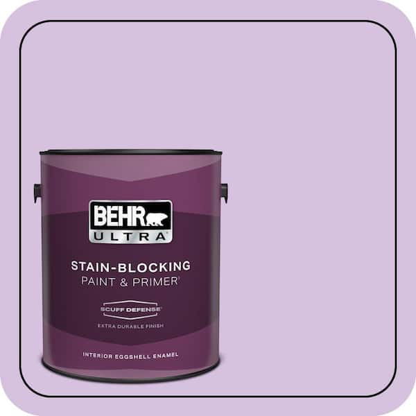 BEHR ULTRA 1 gal. #660A-3 New Violet Extra Durable Eggshell Enamel Interior Paint & Primer