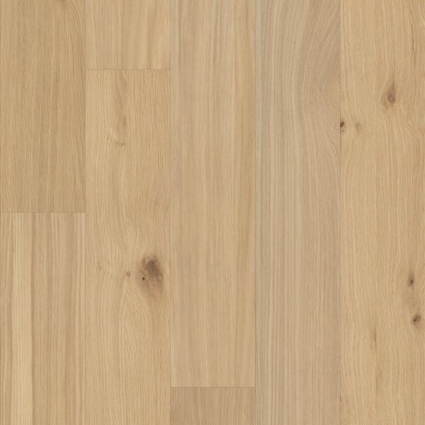 Take Home Sample - Homecraft Eclara White Oak Tongue and Groove Water Resistant Engineered Hardwood Flooring