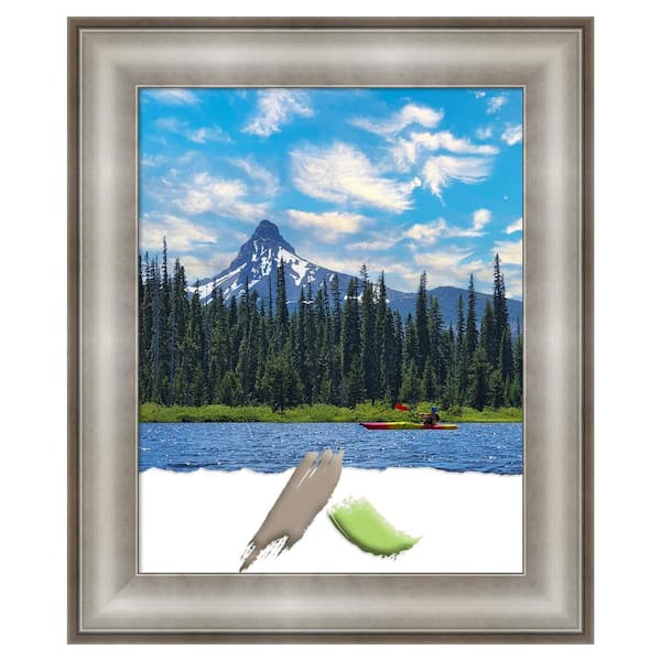 Amanti Art Imperial x Silver x Picture x Frame x Opening x Size x 16 x 20 x in.