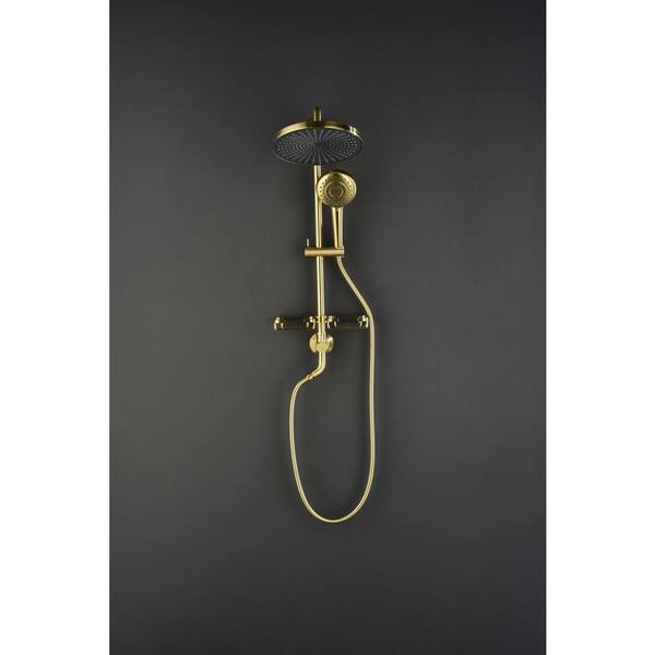 Soild Brass Handheld Shower Head matt black or brushed gold shower Holder  Bracket Wall Mount for Bathroom Hand Sprayer SH05