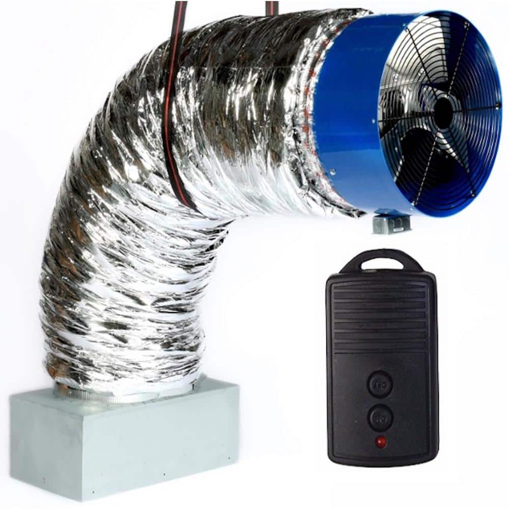 6500 CFM Energy Efficient Whole House Fan Includes Plug and Play 1-Speed Remote Control price history on PriceWatchPro