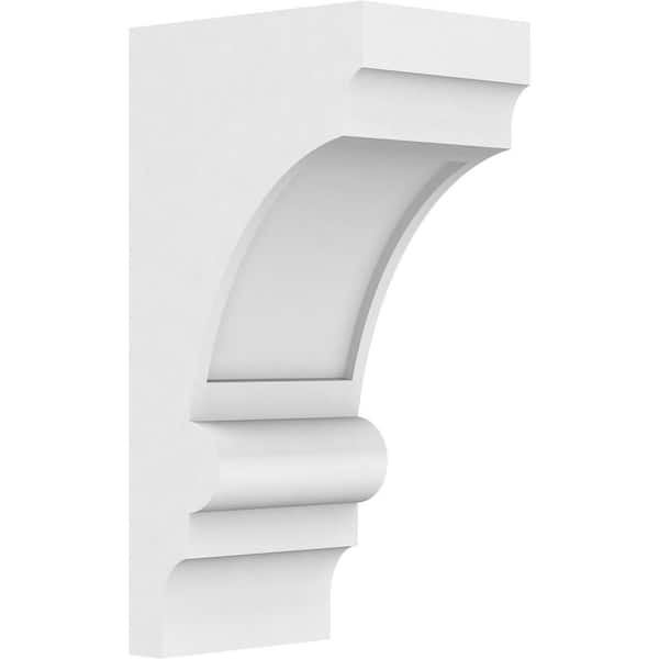 Ekena Millwork 5 in. x 14 in. x 7 in. Standard Diane Architectural Grade PVC Corbel