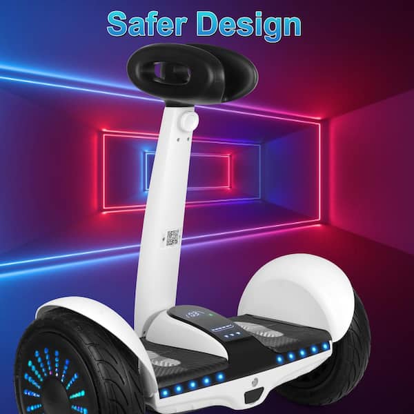Wildaven Smart Self-Balancing Electric Scooter, 500W Motor, 10 Miles Rangeand 9.3MPH, Hoverboard Witht LED Light