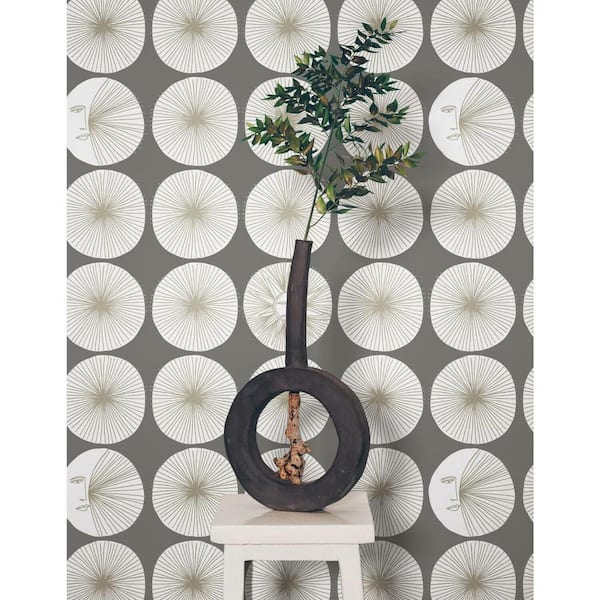 34.17 sq. ft. Soho Starburst Peel and Stick Wallpaper