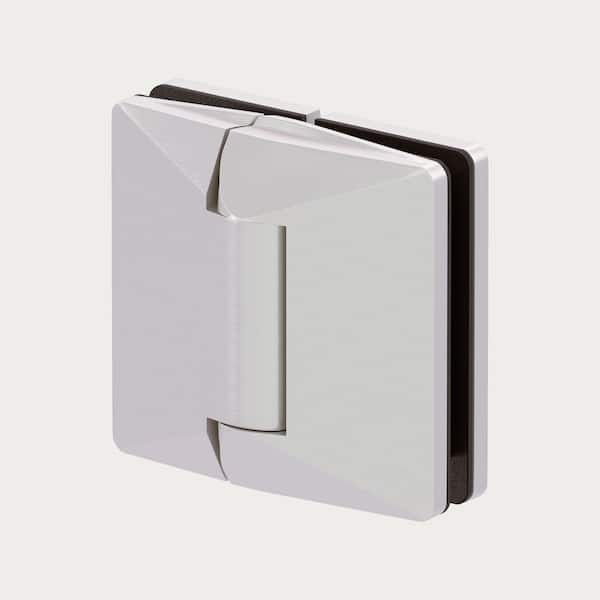 Lani 3.875 x 4.19 in. Pressure Treated Brushed Silver Stainless Steel Gate Hinge Kit