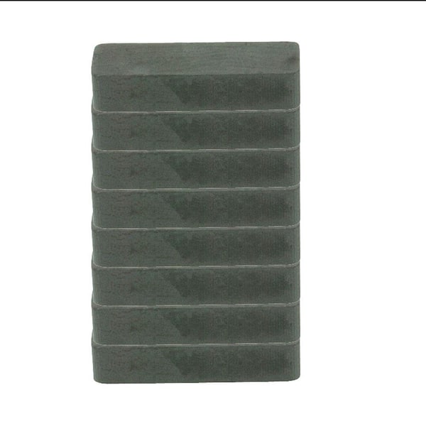 Master Magnet 3/16 in. x 1/4 in. x 7/8 in. Block Magnet (8 per Pack)