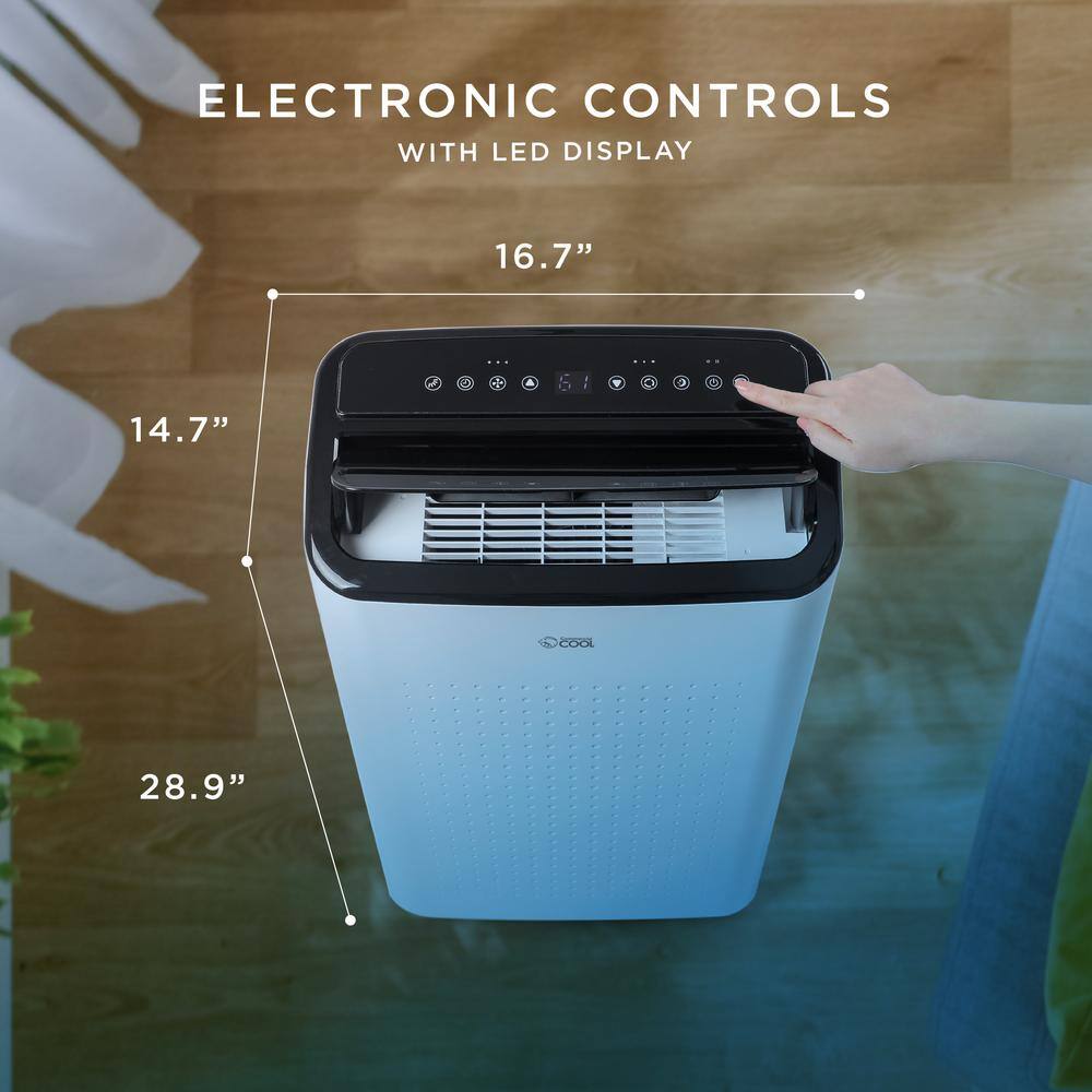 Commercial Cool 8,150 BTU SACC/CEC Portable Air Conditioner, 550 Sq. Ft., 12,000 BTU ASHRAE 128