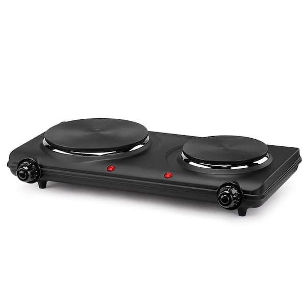 Double Electric Burner Cooktop with Adjustable Temperature - Model - 34115