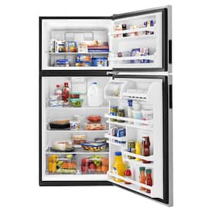 18.2 cu. ft. Top Freezer Refrigerator in Stainless Steel