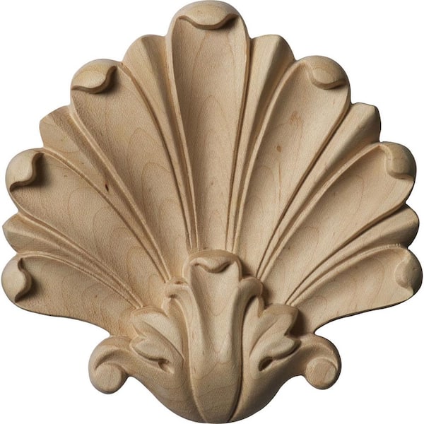 Ekena Millwork 1/2 in. x 5-1/2 in. x 5-1/2 in. Unfinished Wood Cherry Medium Foster Center