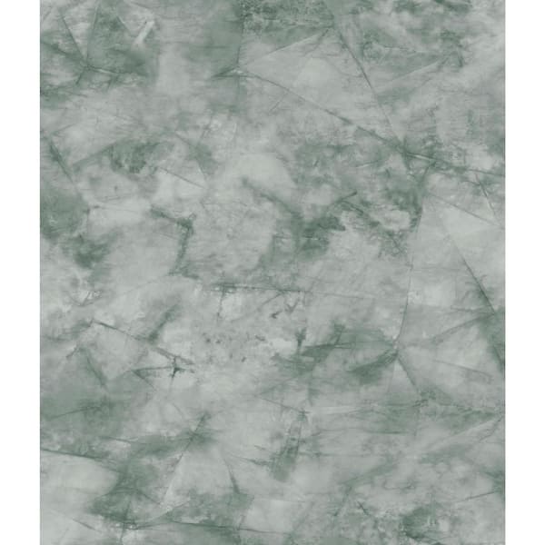 York Wallcoverings Pressed Petioles Green Paper Strippable Roll (Covers 56 sq. ft.)